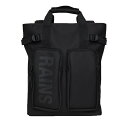 RAINS （レインズ） / バッグ　防水 バックパック リュックサック トートバッグ / TEXEL TOTE BACKPACK - BLACK / 904-41-14240 01 黒