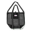 BATTENWEAR(バテンウエア) / メッシュトートバッグ アメリカ製 / MESH TOTE - BLACK x BLACK / 020-41