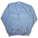WAX(ワックス) / カーディガン / COTTON KINT CARDIGAN - SAX / WX-0340 / メンズ THM