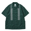 LIBERAIDERS(リベレイダース) / キューバ シャツ / SUPPLEX NYLON SHIRT - GREEN / 702052401 / メンズ