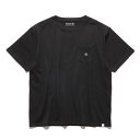 THE ROARK REVIVAL ロアーク / 半袖 Tシャツ / "LABEL POCKET" 9.3oz H/W TEE - BLACK / RTJHW1020 / メンズ