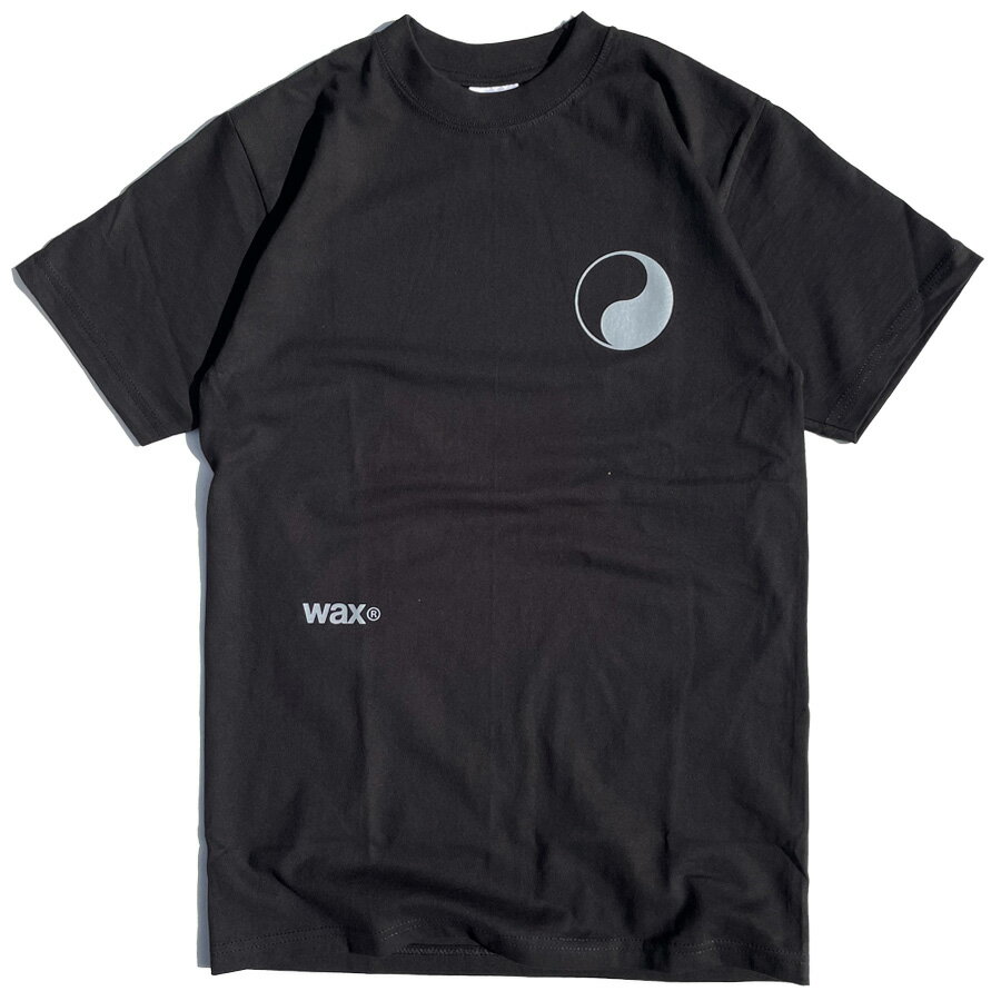 WAX(ワックス) / 半袖Tシャツ / YIN-YANG MAX WEIGHT TEE - BLACK / WX-0359 / メンズ THM