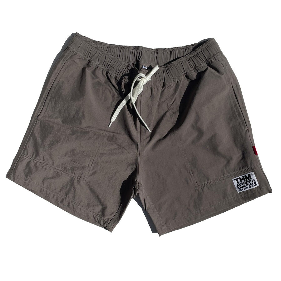 THE HARD MAN(ザハードマン)/ ボードショーツ 海パン / Rip stop shorts - GRAY / THM-0681 / メンズ
