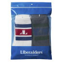 LIBERAIDERS(リベレイダース) / 2足組ソックス 靴下 / 2-PACK LINE SOCKS / 789112403 / メンズ(4)