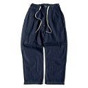 NASNGWAM (ナスングワム) x GOHEMP / デニム パンツ / LUMBER DENIM PANTS - ONE WASH / GP247830701