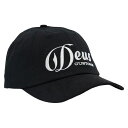 DEUS EX MACHINA ( デウスエクスマキナ ) / キャップ 帽子 / TIME TAKER DAD CAP - BLACK / DMF247622...