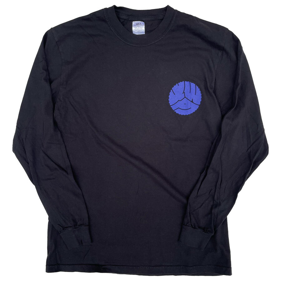 WAX(ワックス) / ロンT 長袖Tシャツ / 牡丹文字 BACK PRINTED L/S TEE - BLACK / WX-0451 / メンズ THM