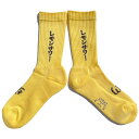 ROSTER SOX(ロスターソックス) / 靴下 クルーソックス レモンサワー / LEMON - YELLOW / RS-412 / メンズ レディース イ...