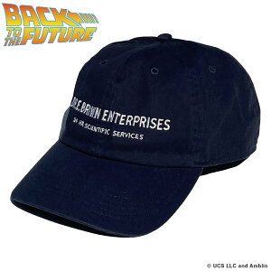 【実店舗10月26日発売開始!】 BACK TO THE FUTURE / PACIFIC STANDARD TIME / ベースボールキャップ / DR. E. BROWN ENTERPRISES CAP - NAVY