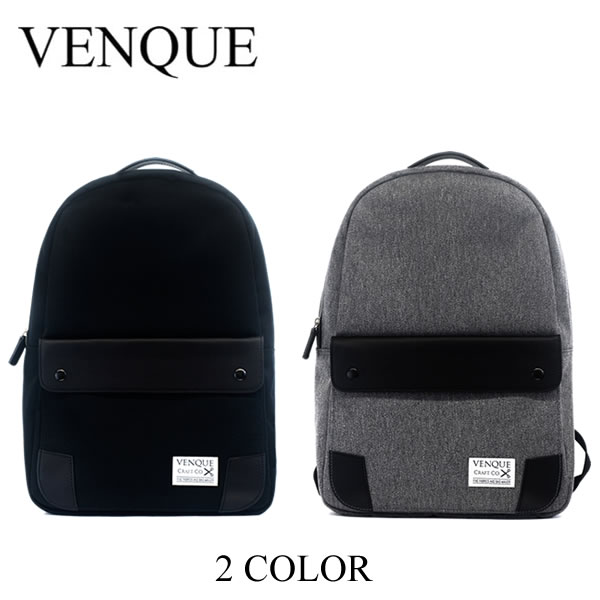 VENQUE ヴェンク / バックパック / The Classic Backpack Black Edition - 2カラー展開/ 国内正規取扱店/ 1年間製品保証付/ 防水 撥水 メンズ レディース ビジネスリュックサック ビジネスバッグ カジュアル 大人 綺麗め レザー 人気 通勤 通学 PC パソコンベンク 【t