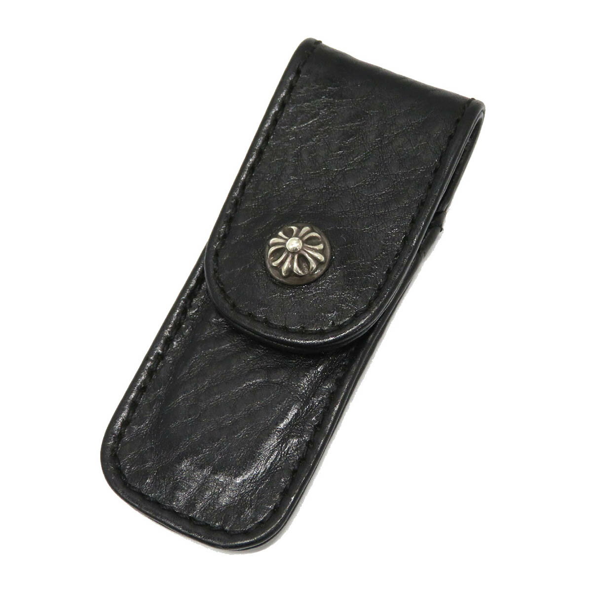 クロムハーツ クロスボール トゥースピック ケース ユニセックス ブラック CHROME HEARTS 【中古】 【アパレル・小物】