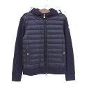 モンクレール MAGLIA CARDIGAN C マグリア ダウン 切替 パーカー 8G528 20 809L8 メンズ ネイビー MONCLER  