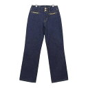 セリーヌ トリオンフ デニムパンツ レディース ブルー CELINE 【中古】 【アパレル・小物】
