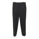 グッチ ライト GGキャンバス スラックス パンツ 664408 レディース ブラック GUCCI 【中古】 【アパレル・小物】