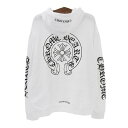 クロムハーツ CHプラス 総柄 ホースシュー プリント フーディ メンズ ホワイト CHROME HEARTS 【中古】 【アパレル・小物】