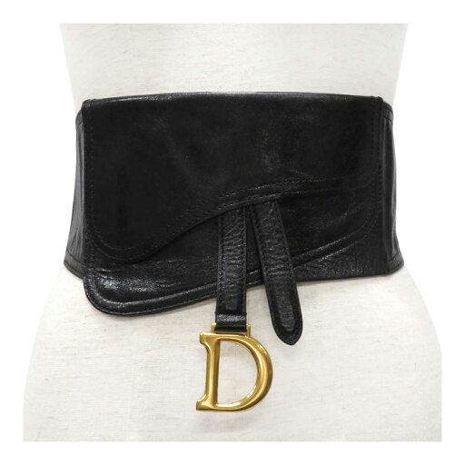 ディオール サドル ワイド ベルト ウエストポーチ レザー メタル ユニセックス ブラック Dior 【中古】 【アパレル・小物】 ディオール サドル ワイド ベルト ウエストポーチ レザー メタル ユニセックス ブラック Dior 【中古】 【アパレル・小物】