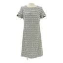 マックスマーラ ツイード ショートスリーブ ワンピース WEEKEND 522109876 レディース ホワイト ブラック MAX MARA 【中古】 【アパレル・小物】(4)