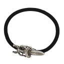 クロムハーツ ヘアバンド #2ダガー SV925 ユニセックス ブラック CHROME HEARTS 【中古】 【アパレル・小物】