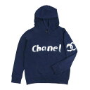 シャネル ココマーク 2013 クリスマス 限定 ノベルティ フーディ C63122K06167 レディース ネイビー CHANEL 【中古】 【アパレル・小物...