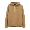 バーバリー ロゴ コットンフーディー 80553171 メンズ キャメル BURBERRY 【中古】 【アパレル・小物】