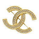 シャネル ココマーク ヴィンテージ ストラス ブローチ メタル ストラス ユニセックス CHANEL 【中古】 【アパレル・小物】