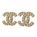 シャネル ココマーク ラインストーン ピアス メタル ユニセックス CHANEL 【中古】 【アパレル・小物】