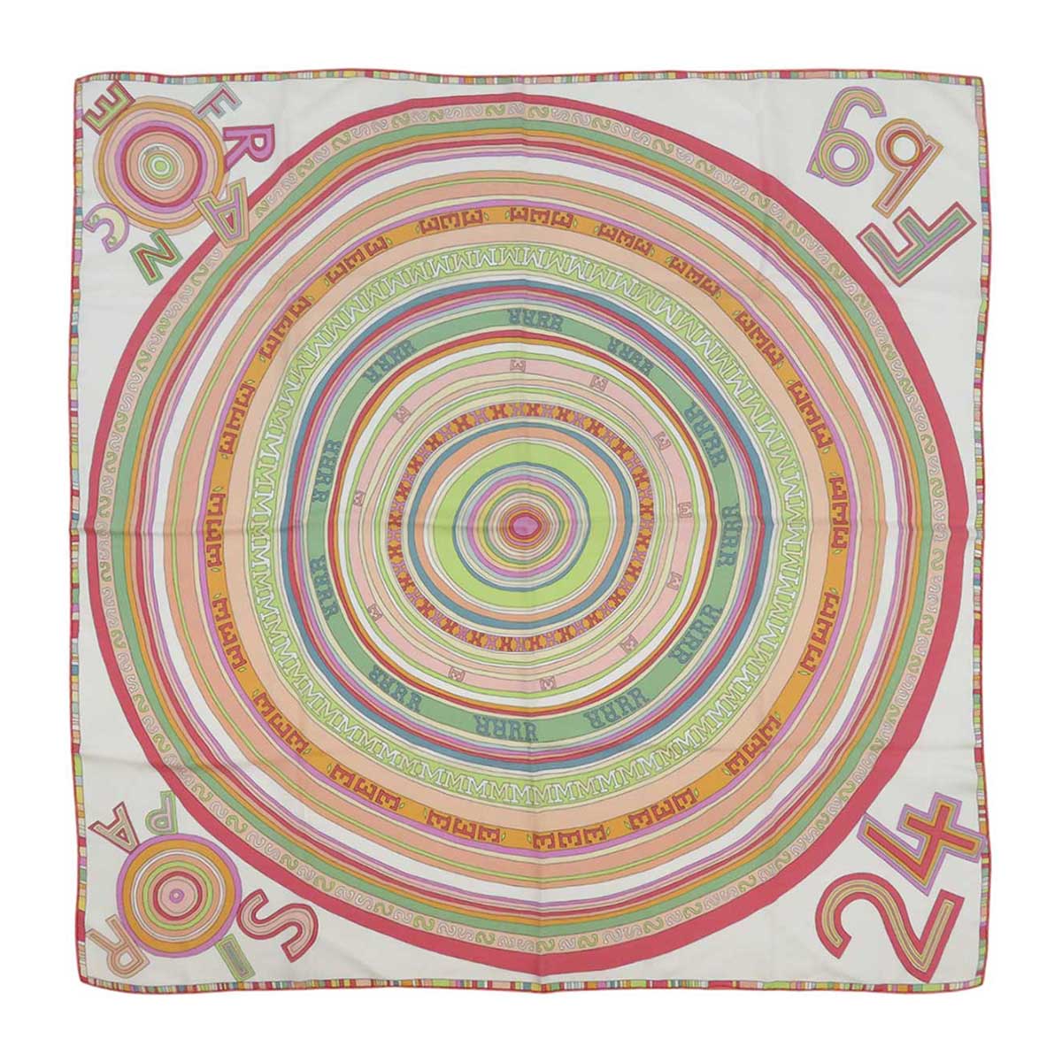 エルメス カレ 90 FRANCE PARIS 24 Fbg ユニセックス マルチカラー HERMES 【中古】 【アパレル・小物】