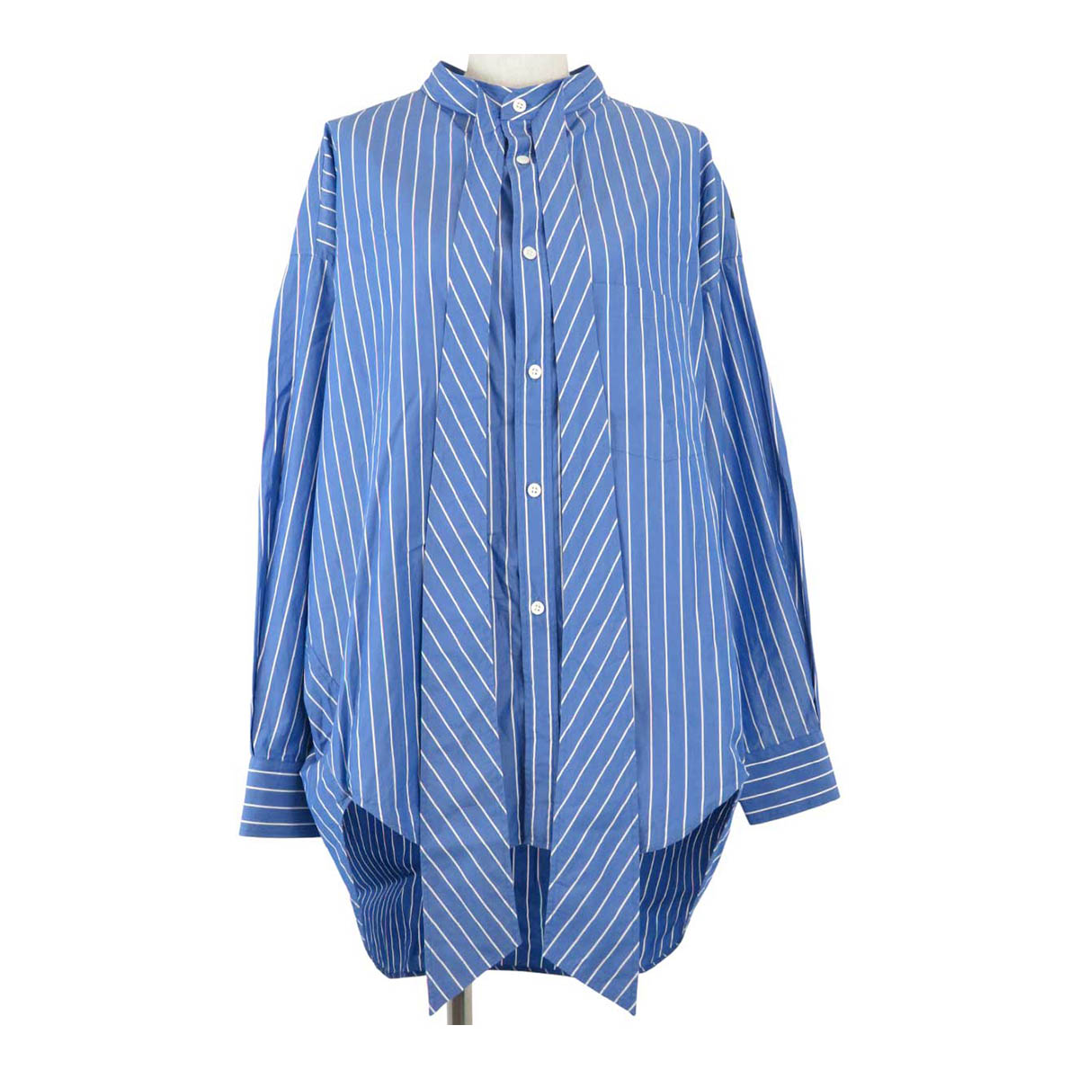 【中古】バレンシアガストライプニュ...