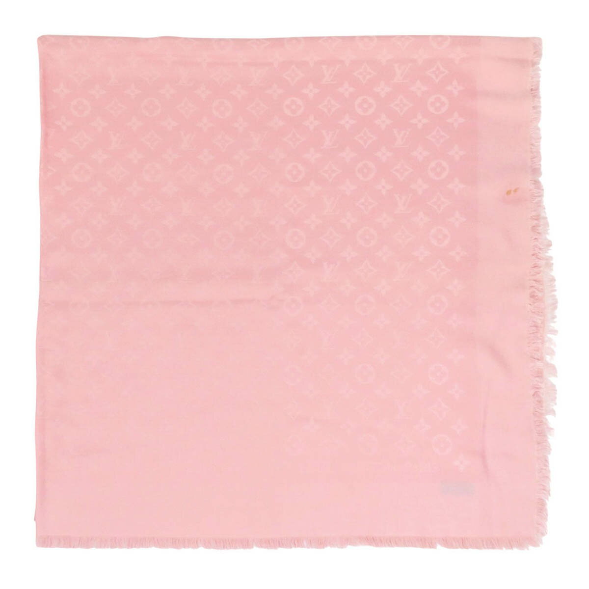 ルイヴィトン モノグラム ショール モノグラム ユニセックス ピンク LOUIS VUITTON 【中古】 【アパレル・小物】
