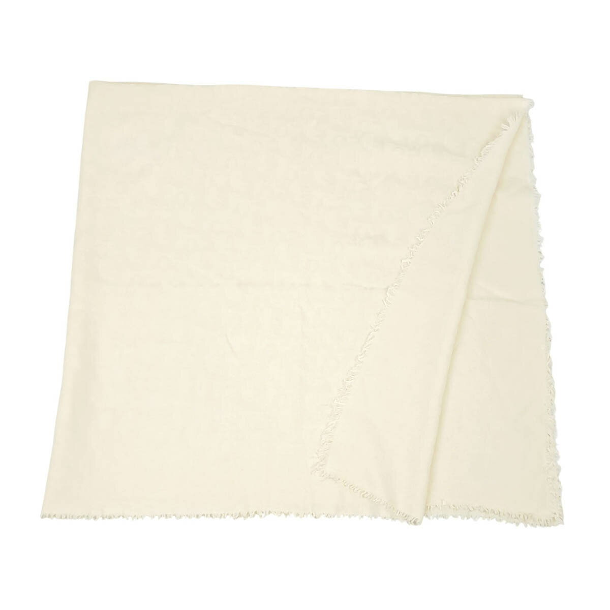 ディオール トロッター ショール ユニセックス アイボリー Dior 【中古】 【アパレル・小物】