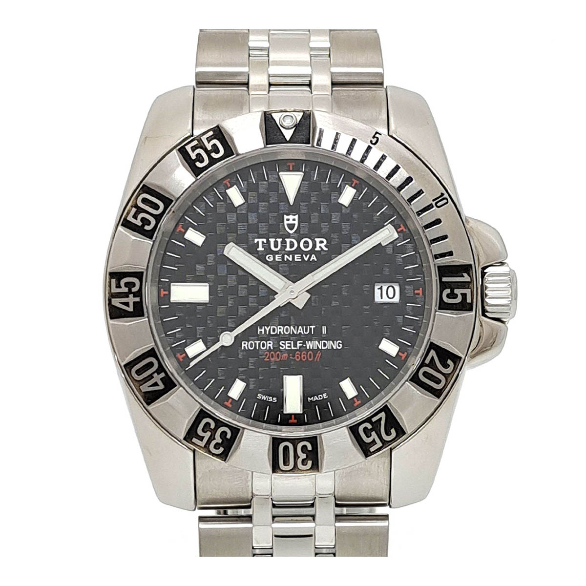 チューダー ハイドロノートII デイト 20040 自動巻き ステンレススティール メンズ TUDOR 【中古】 【時計】