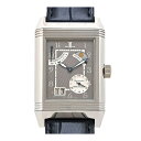ジャガールクルト レベルソ セプタンティエム Overhauled by JL Q3006420 手巻き プラチナ メンズ JAEGER-LECOULTRE 【...