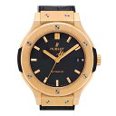 ウブロ クラシックフュージョン デイト 565.OX.1181.LR 自動巻き ピンクゴールド メンズ HUBLOT 【中古】 【時計】