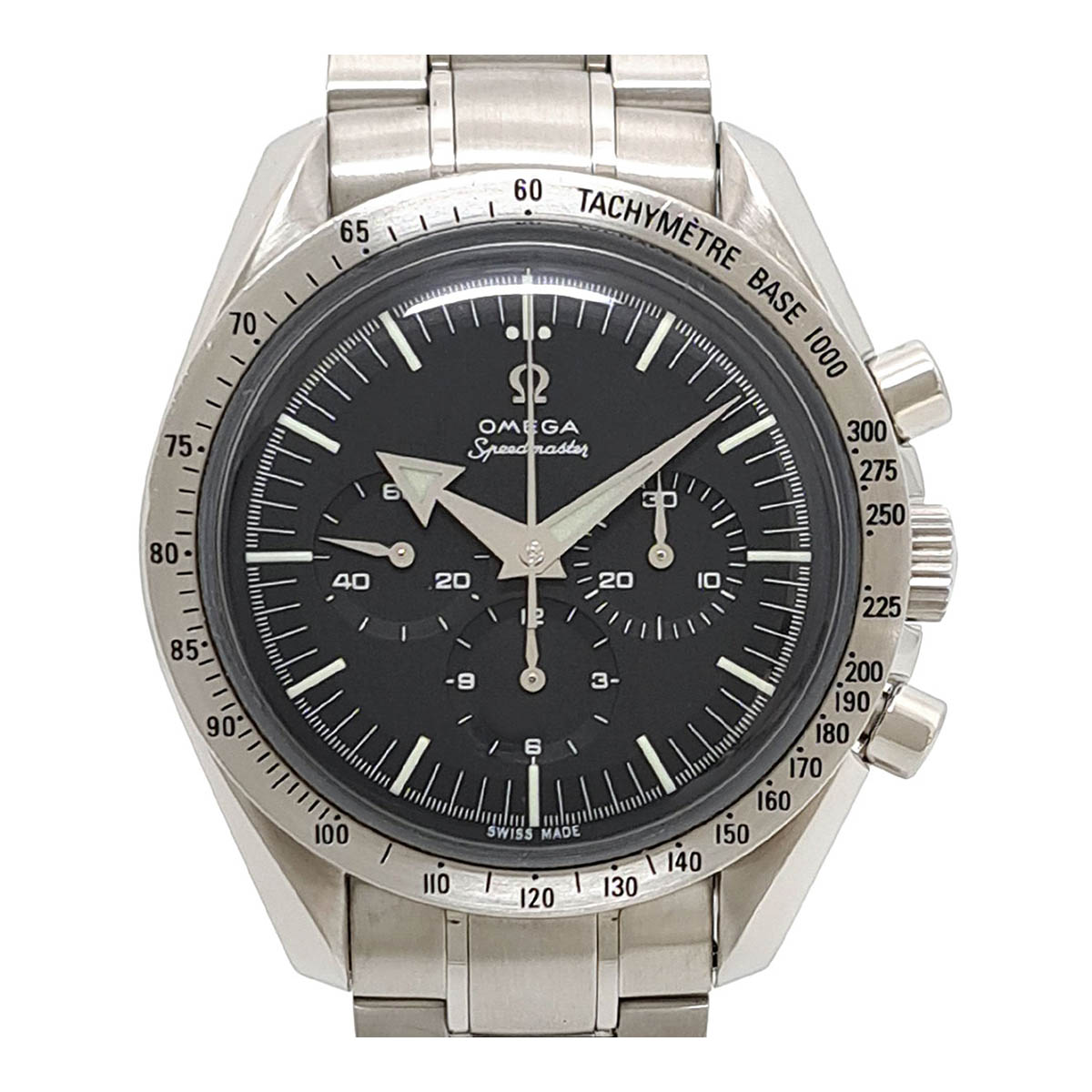 オメガ スピードマスター ファーストモデル ブロードアロー Overhauled 3594.50 手巻き ステンレススティール メンズ OMEGA 【中古】 【時計】