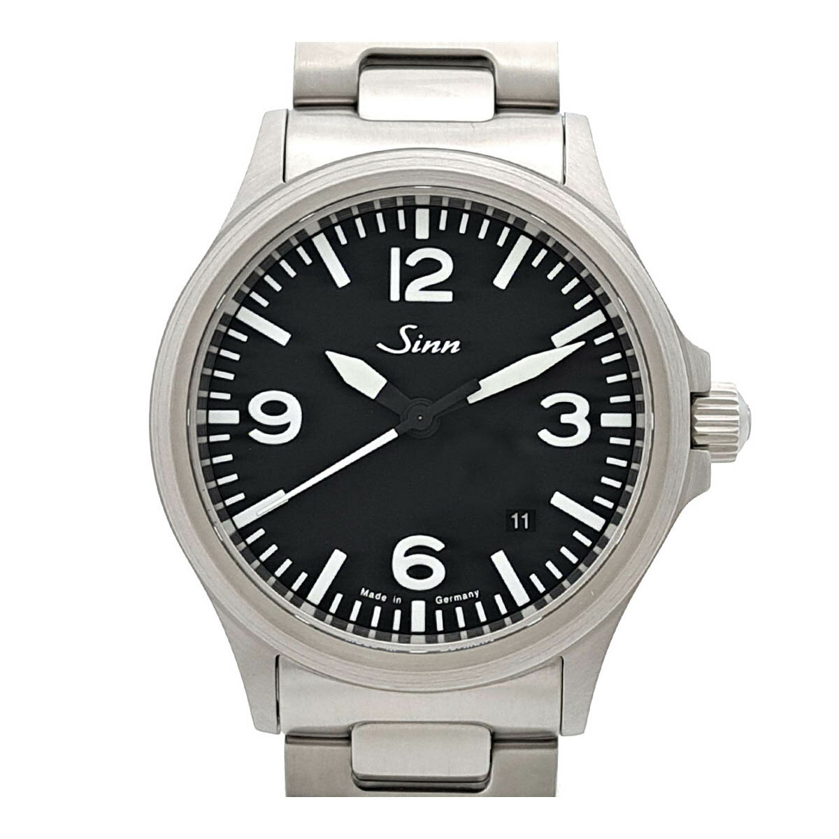 ジン インストゥルメント ウォッチ 556.A Overhauled 556A 自動巻き ステンレススティール メンズ Sinn 【中古】 【時計】