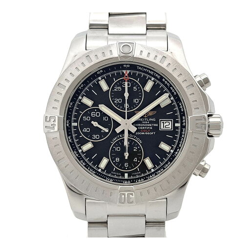ブライトリング コルト クロノグラフ オートマチック 日本限定 A13388 自動巻き ステンレススティール メンズ BREITLING 【中古】 【時計】 ブライトリング コルト クロノグラフ オートマチック 日本限定 A13388 自動巻き ステンレススティール メンズ BREITLING 【中古】 【時計】