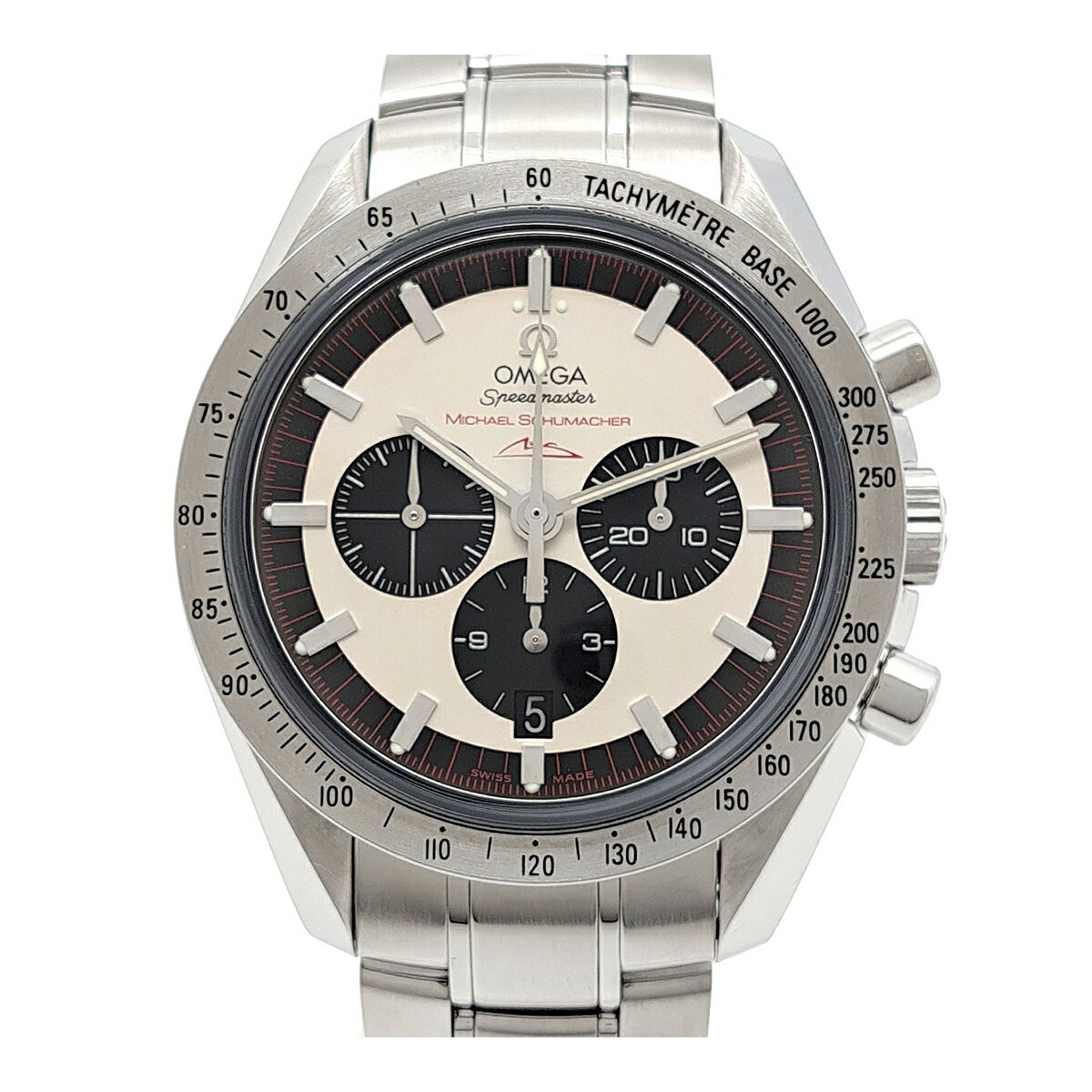 オメガ スピードマスター シューマッハ レジェンド 3853.32 自動巻き ステンレススティール メンズ OMEGA 【中古】 【時計】