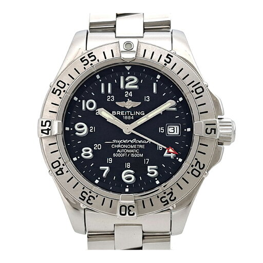 ブライトリング スーパーオーシャン A17360 自動巻き ステンレススティール メンズ BREITLING 【中古】 【時計】 ブライトリング スーパーオーシャン A17360 自動巻き ステンレススティール メンズ BREITLING 【中古】 【時計】