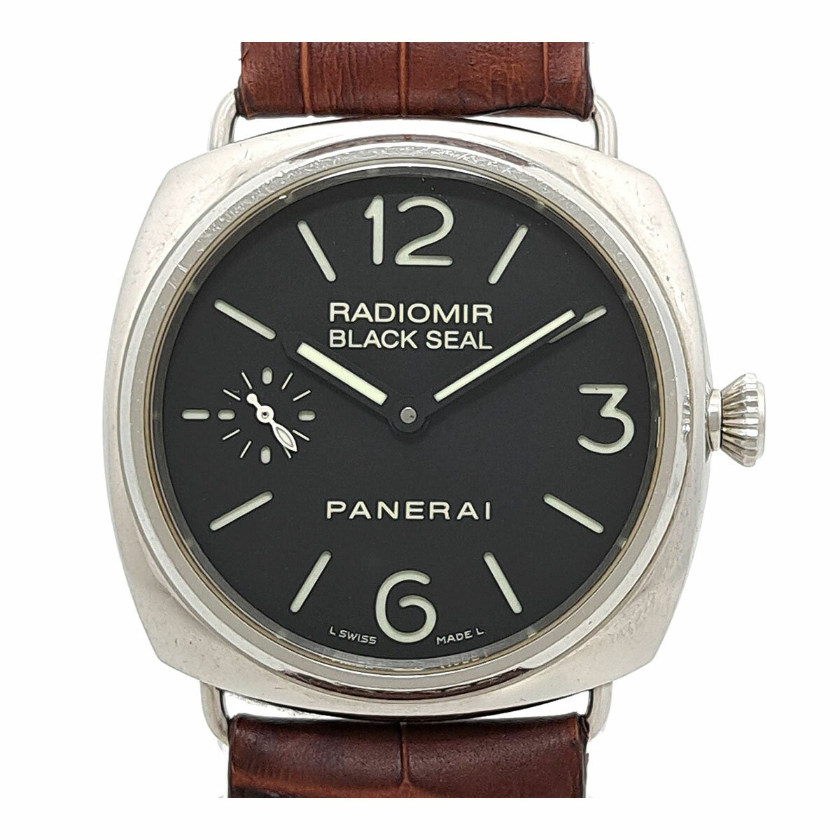 オフィチーネ パネライ ラジオミール ブラックシール PAM00183 手巻き ステンレススティール ...