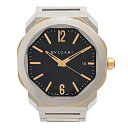 ブルガリ オクト ローマ 103210 自動巻き ステンレススティール ピンクゴールド メンズ BVLGARI 【中古】 【時計】