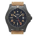 ブライトリング アベンジャー オートマチック GMT45 ナイトミッション V32395 自動巻き チタン メンズ BREITLING 【中古】 【時計】