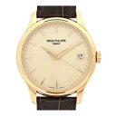 パテックフィリップ カラトラバ ハンターケース 5227J-001 自動巻き イエローゴールド メンズ PATEK PHILIPPE 【中古】 【時計】