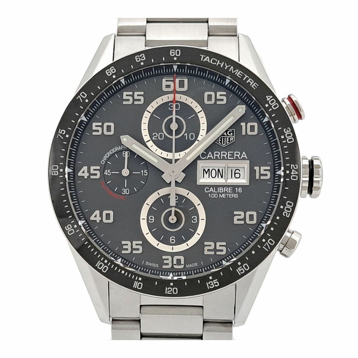 タグホイヤー カレラ CV2A1U.BA0738 自動巻き ステンレススティール メンズ TAG HEUER 【中古】 【時計】