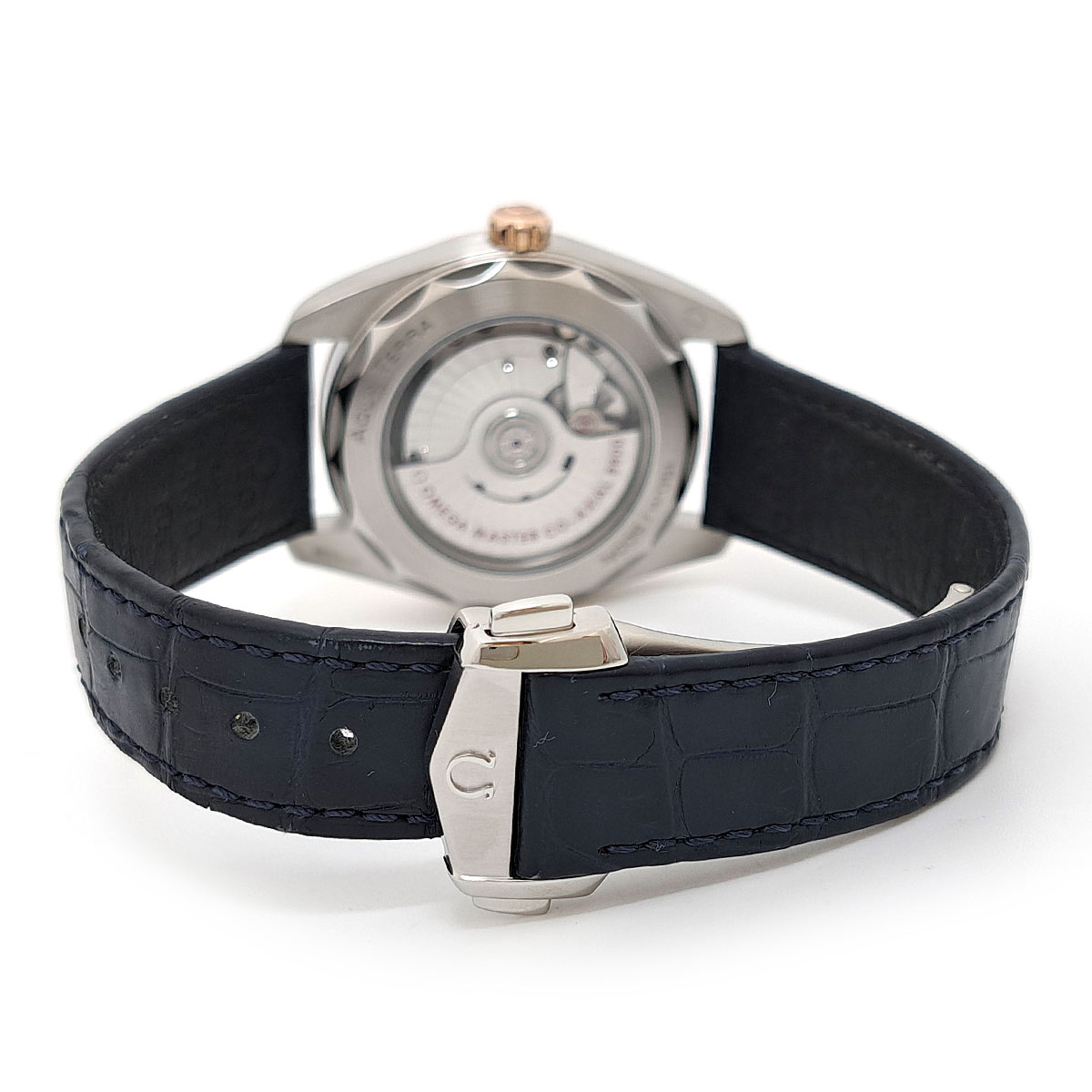 オメガ シーマスター アクアテラ 220.23.38.20.03.001 自動巻き ステンレススティール ピンクゴールド メンズ OMEGA 【中古】 【時計】