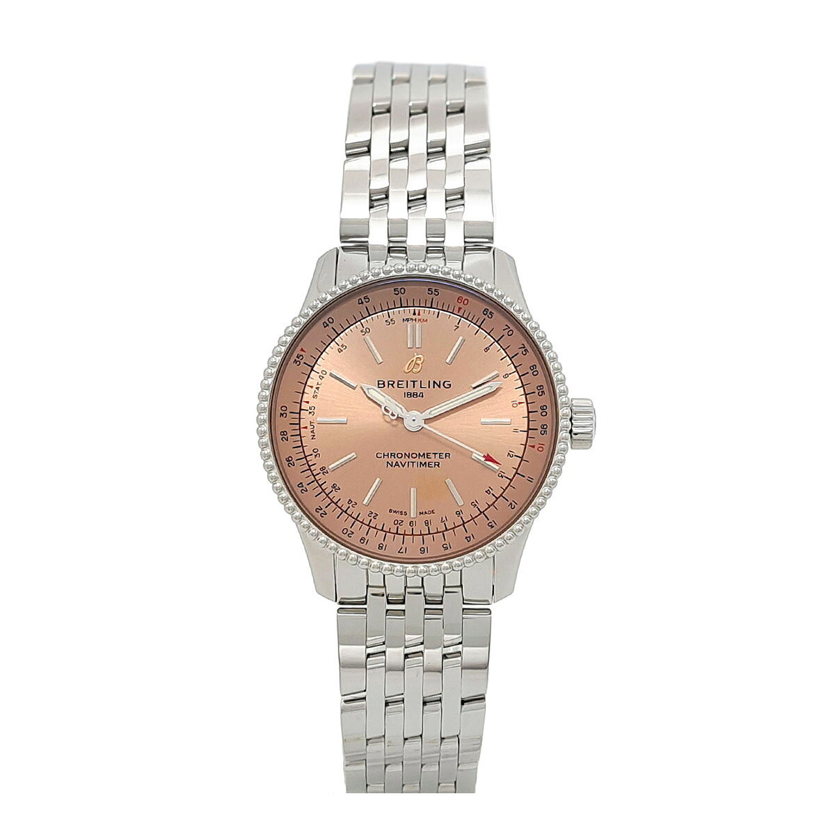 ブライトリング ナビタイマー A17395 自動巻き ステンレススティ...(2)