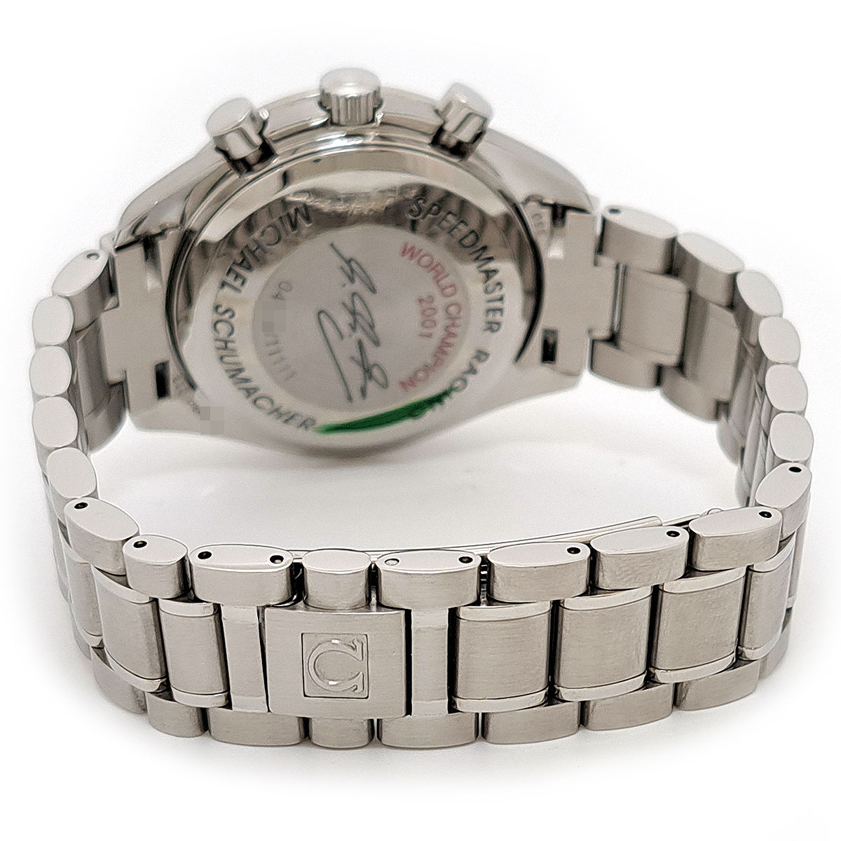 オメガ スピードマスター レーシング ミハエル・シューマッハ クロノグラフ 3519.50 自動巻き ステンレススティール メンズ OMEGA 【中古】 【時計】