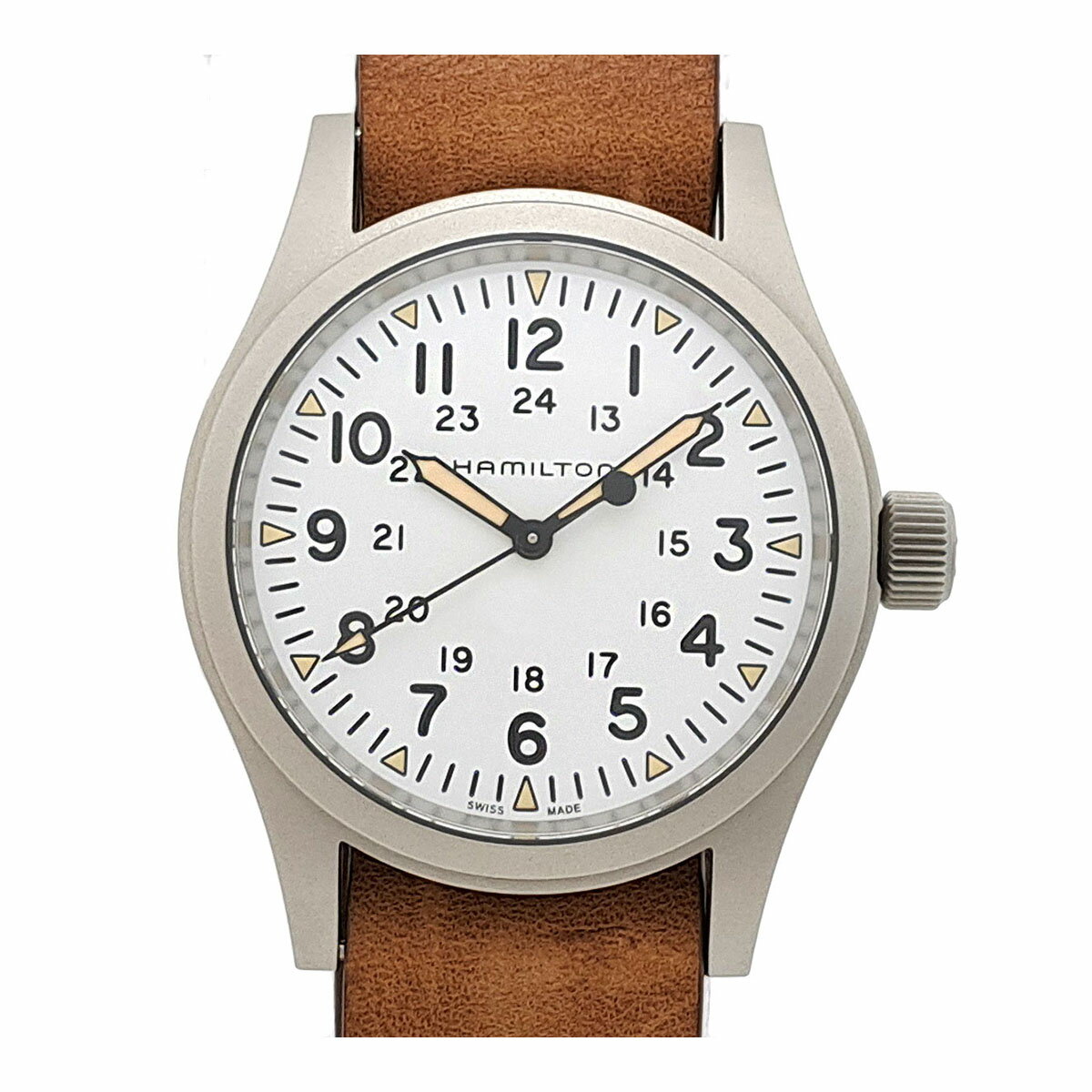 ハミルトン カーキフィールド H694390 手巻き ステンレススティール メンズ HAMILTON 【中古】 【時計】