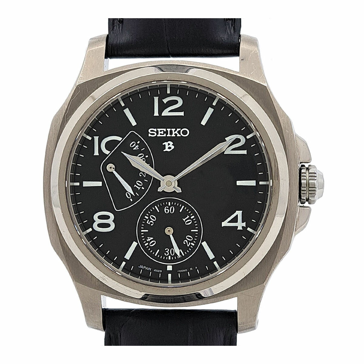 セイコー ブライツ 琺瑯ダイヤル SAGN005 手巻き チタン メンズ SEIKO 【中古】 【時計】