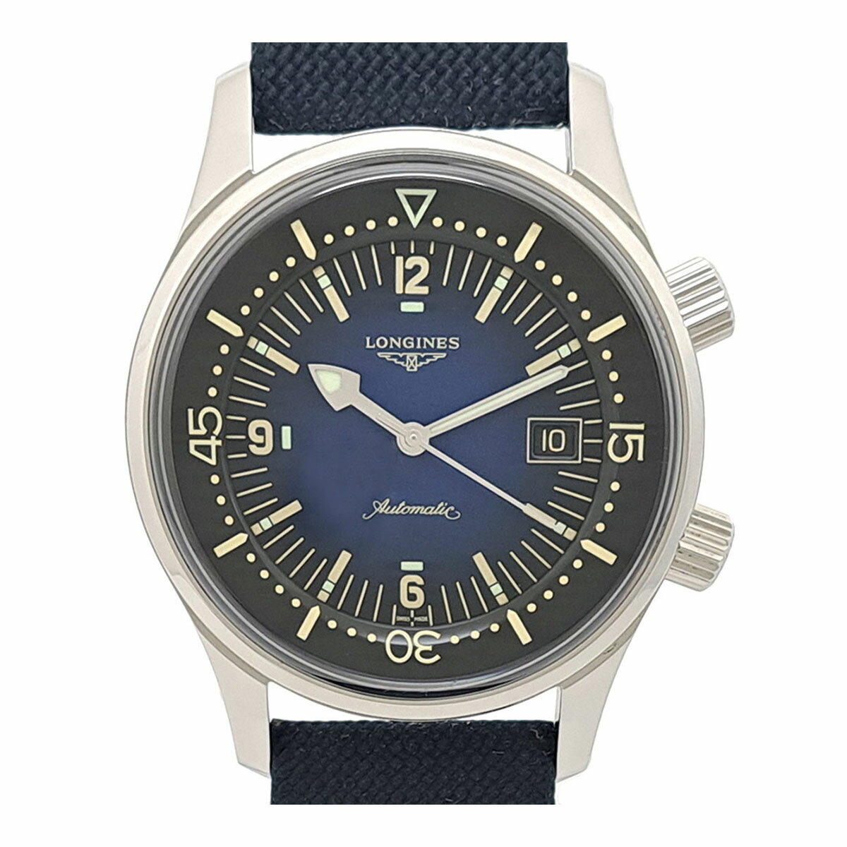 ロンジン レジェンドダイバー L3.774.4 自動巻き ステンレススティール メンズ LONGINES 【中古】 【時計】