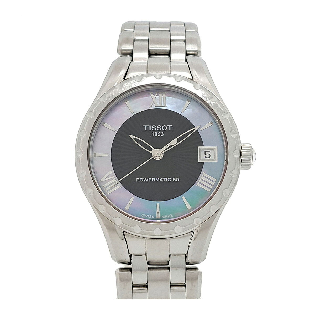 乐天商城 - ティソ パワーマティック80 T072207A 自動巻き ステンレススティール メンズ ボーイズ TISSOT 【中古】 【時計】